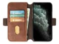 Miniatyrbilde 1 av 5: Krusell Sunne PhoneWallet - Lommebok for mobiltelefon - ekte skinn - årgangskonjakk - for Apple iPhone 12 Pro Max