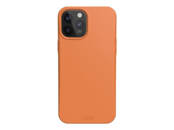 UAG Rugged Case for iPhone 12 Pro Max 5G [6,7-tommers] - Outback Bio Orange - Bagsidecover til mobiltelefon - 100 % komposterbart bioplastikk - orans