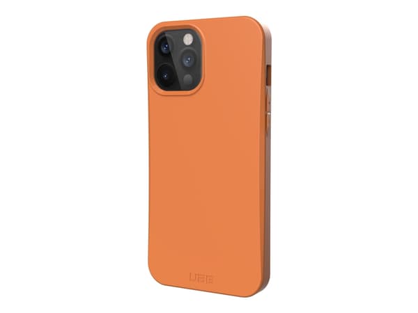 UAG Rugged Case for iPhone 12 Pro Max 5G [6,7-tommers] - Outback Bio Orange - Bagsidecover til mobiltelefon - 100 % komposterbart bioplastikk - orans