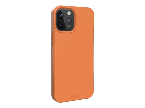 UAG Rugged Case for iPhone 12 Pro Max 5G [6,7-tommers] - Outback Bio Orange - Bagsidecover til mobiltelefon - 100 % komposterbart bioplastikk - orans