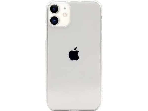 PURO Green - Baksidesskydd för mobiltelefon - 100 % återvunnet material - transparent - för Apple iPhone 12, 12 Pro