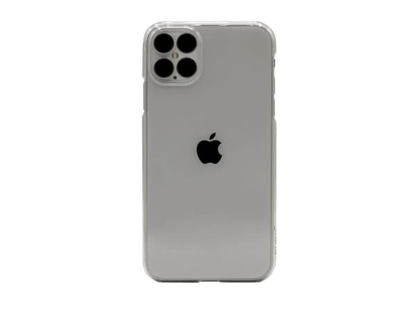 PURO Green - Baksidesskydd för mobiltelefon - 100 % återvunnet material - transparent - för Apple iPhone 12, 12 Pro