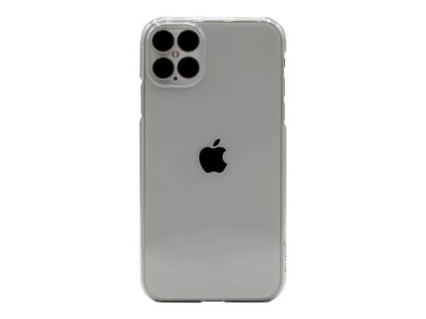 PURO Green - Baksidesskydd för mobiltelefon - 100 % återvunnet material - transparent - för Apple iPhone 12, 12 Pro