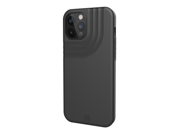 [U] Protective Case for iPhone 12 Pro Max 5G [6.7-inch] - Anchor Black - Baksidedeksel for mobiltelefon - svart, matt - 6.7" - for Apple iPhone 12 Pr