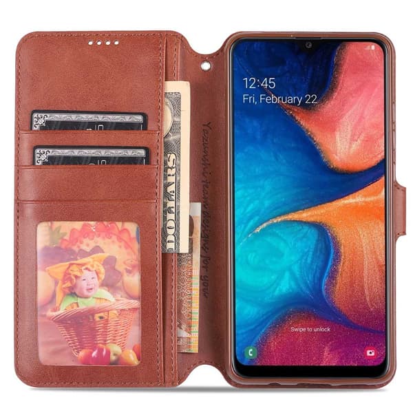 Samsung Galaxy A20E - Plånboksfodral