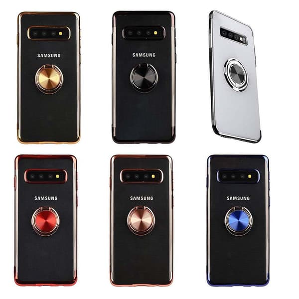 Samsung Galaxy S10+ - Exklusivt Skal med Ringhållare