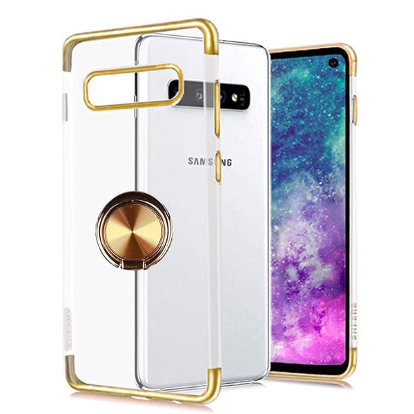 Samsung Galaxy S10+ - Exklusivt Skal med Ringhållare