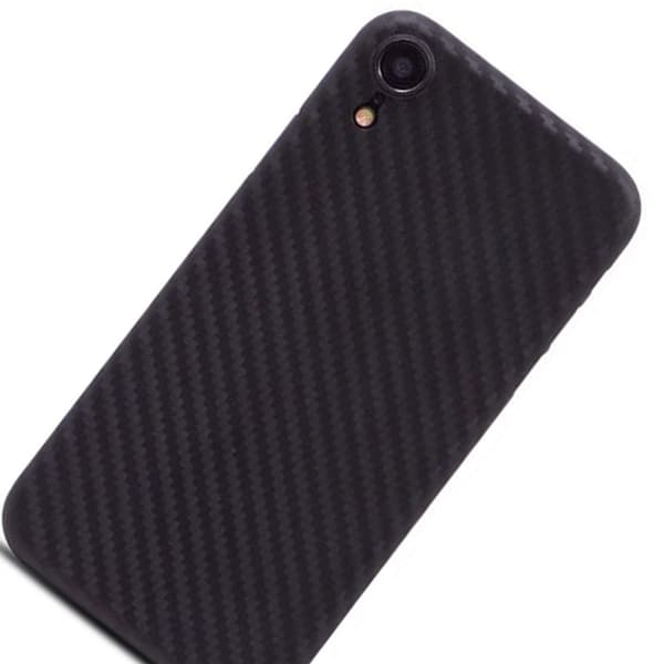 iPhone XR - Genomtänkt Karbon Skyddsskal