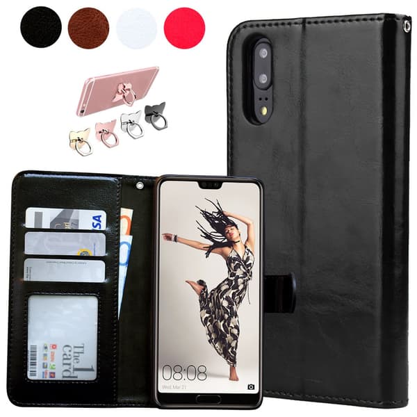 Huawei P20 Pro - Læder cover / Beskyttelse