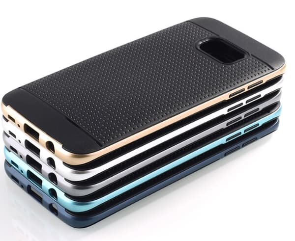 NANO-HYBRID-Stötdämpande skal för Samsung Galaxy S7 Edge