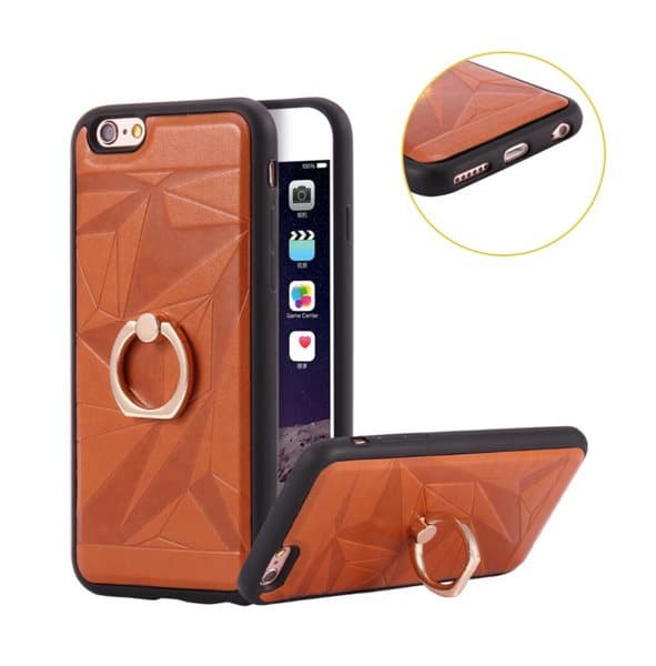 Smart Exklusivt iPhone 6/6S skal med ringhållare Hög Kvalitet!