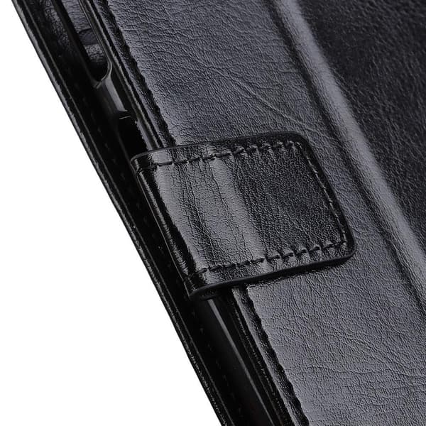 Motorola Moto E6s Crazy Horse Wallet Stand Case