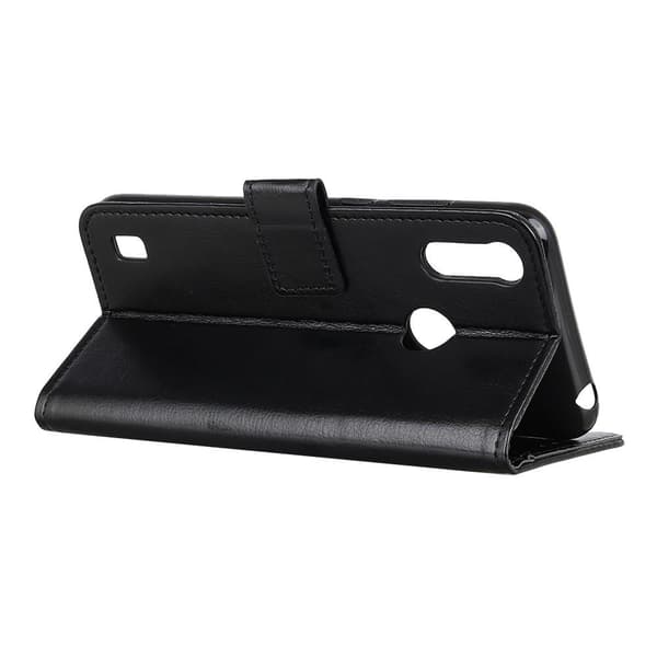 Motorola Moto E6s Crazy Horse Wallet Stand Case