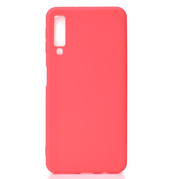 Stilrent Skal - Samsung Galaxy A7 (2018) Röd