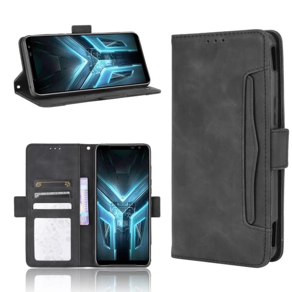 Asus ROG Phone 3 ZS661KS Plånboksfodral Svart
