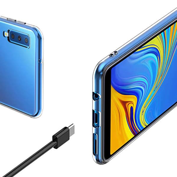 Smart Skyddsskal i Silikon (Ruff-Grip) - Samsung Galaxy A7 2018