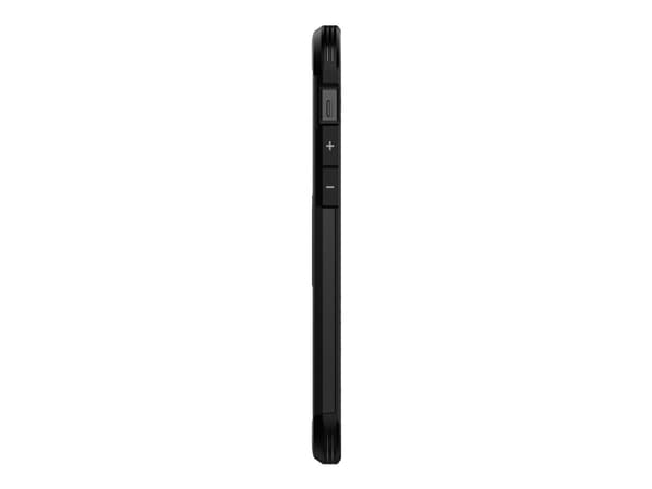 Spigen Tough Armor - Baksidesskydd för mobiltelefon - polykarbonat, termoplastisk polyuretan (TPU) - svart - 6.1" - för Apple iPhone 12, 12 Pro