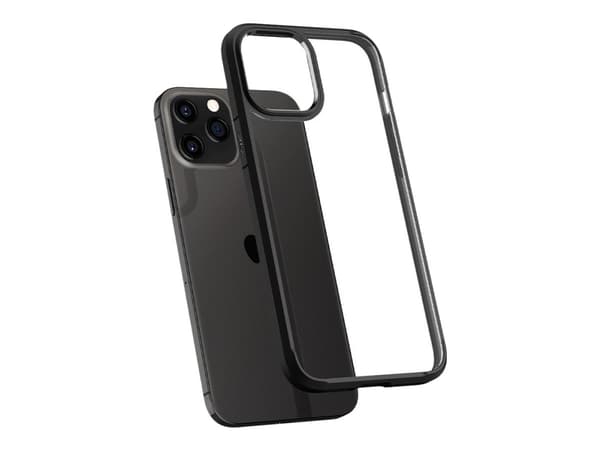 Spigen Ultra Hybrid, Suojus, Apple, iPhone 12 / iPhone 12 Pro, 15,5 cm (6.1"), Musta