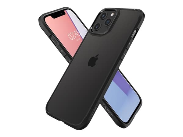 Spigen Ultra Hybrid, Suojus, Apple, iPhone 12 / iPhone 12 Pro, 15,5 cm (6.1"), Musta