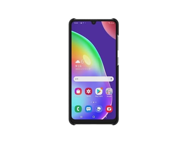 Samsung GP-FPA315WSABW, Suojus, Samsung, Galaxy A31, 16,3 cm (6.4"), Musta