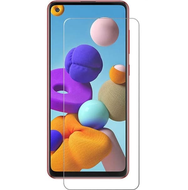 Samsung Galaxy A21s Skærmbeskytter i Hærdet Glas 0,3mm