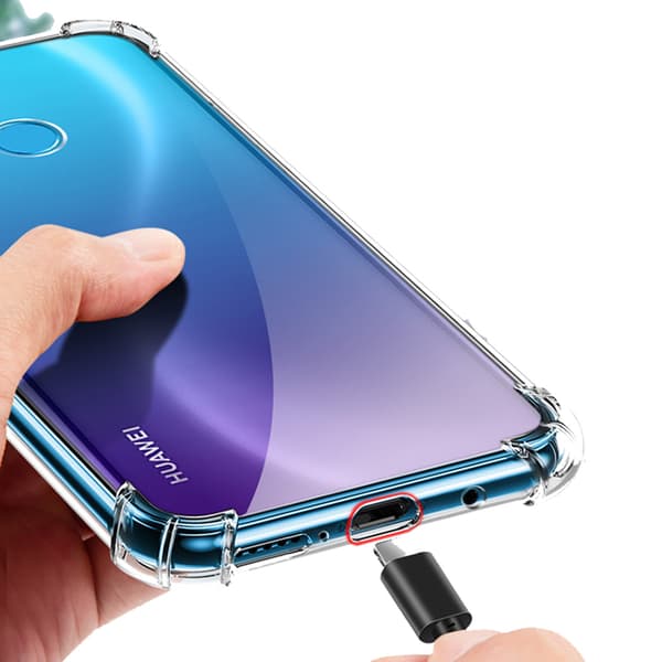Genomtänkt Silikonskal - Huawei P40 Lite E