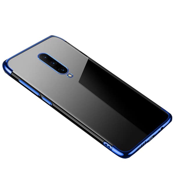 OnePlus 7 Pro - Kraftfullt Silikonskal (Floveme) Blå