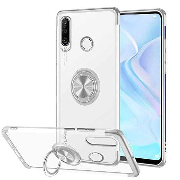 Smart Skal med Ringhållare (FLOVEME) - Huawei P40 Lite E