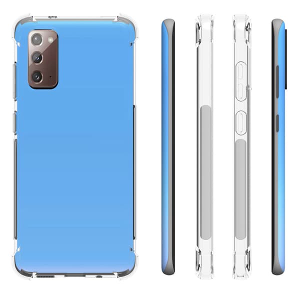 Samsung Galaxy Note 20 - Stöttåligt Silikonskal