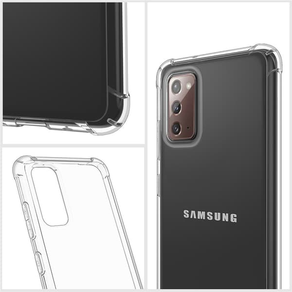 Samsung Galaxy Note 20 - Stöttåligt Silikonskal