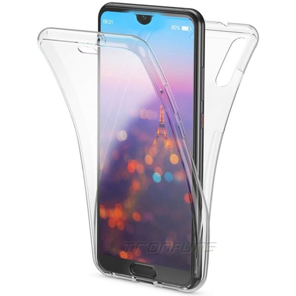 Stötdämpande Dubbelskal (North) - Huawei Y5 2019 Transparent/Genomskinlig Transparent/Genomskinlig