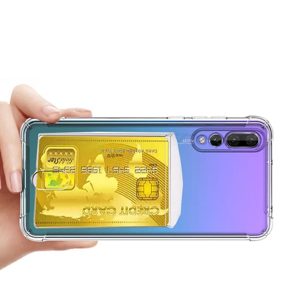 Huawei P20 Pro - Smidigt Skal med Kortfack