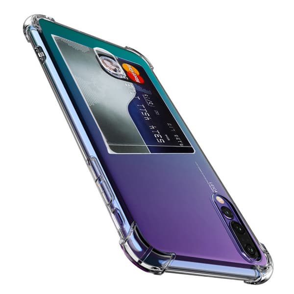 Huawei P20 Pro - Smidigt Skal med Kortfack