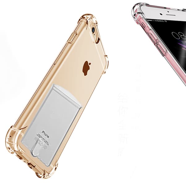 Silikonskal med Kortfack - iPhone 6/6S PLUS