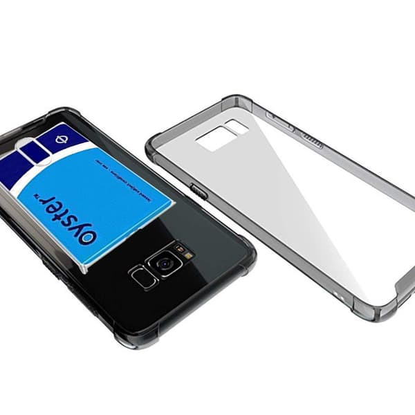 Stötdämpande Skal med Kortfack - Samsung Galaxy S8