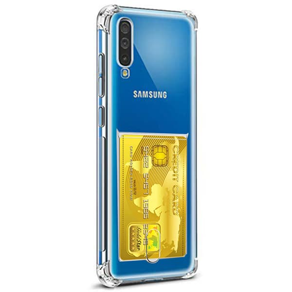 Skal med Kortfack - Samsung Galaxy A70