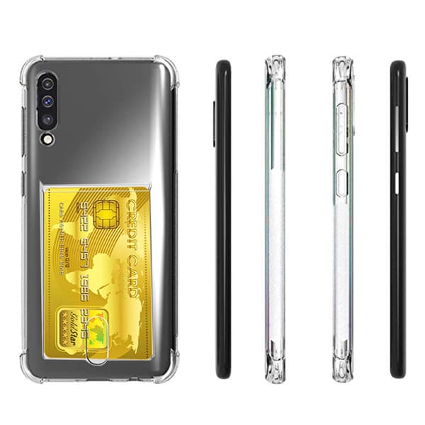 Skal med Kortfack - Samsung Galaxy A70