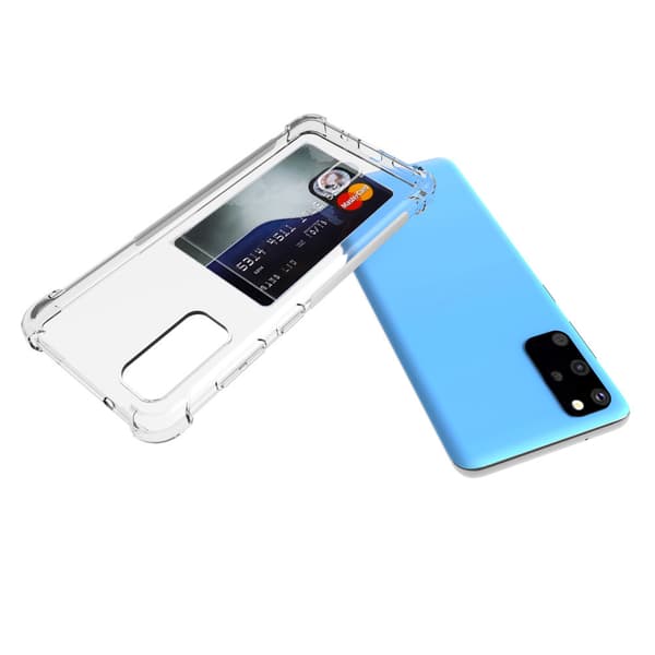 Skyddande Skal med Kortfack - Samsung Galaxy S20 Plus