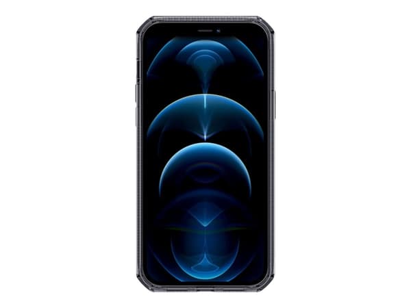 ITSKINS Spectrum Clear - Baksidedeksel for mobiltelefon - termoplast-polyuretan (TPU), Impacthane - røyk - for Apple iPhone 12 Pro Max