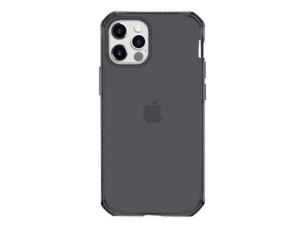 ITSKINS Spectrum Clear - Baksidedeksel for mobiltelefon - termoplast-polyuretan (TPU), Impacthane - røyk - for Apple iPhone 12 Pro Max