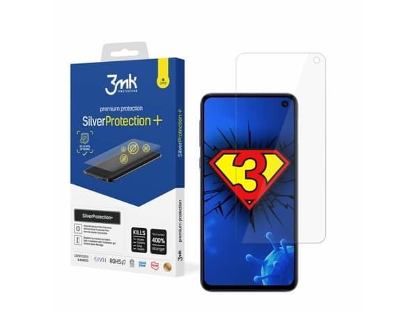 3MK 3MK Silver Protect+ Sam G970 S10e Märkäasennus Antimikrobinen kalvo