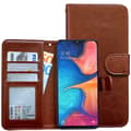Miniatyrbillede 3 af 11: Samsung Galaxy A20e - Læder cover / Beskyttelse