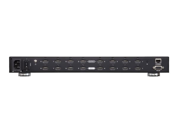 ATEN VanCryst VM0808HB 8 x 8 True 4K HDMI Matrix Switch - Video-/ljudomkopplare - skrivbordsmodell, rackmonterbar