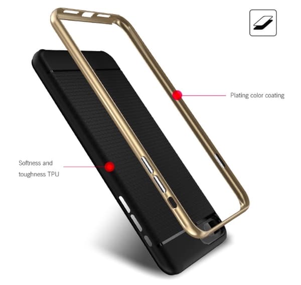 NANO-HYBRID-Stötdämpande skal för IPHONE 6/6S FLOVEME