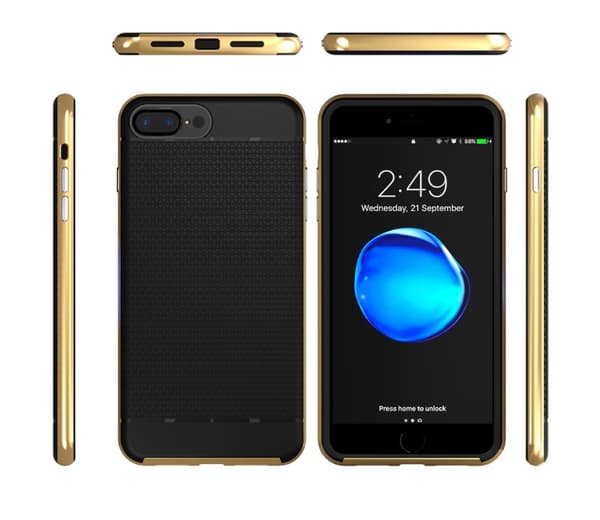NANO-HYBRID-Stötdämpande skal för IPHONE 6/6S PLUS, FLOVEME