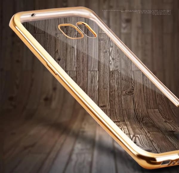 Samsung Galaxy S7 Edge - Stilrent Silikonskal från LEMAN