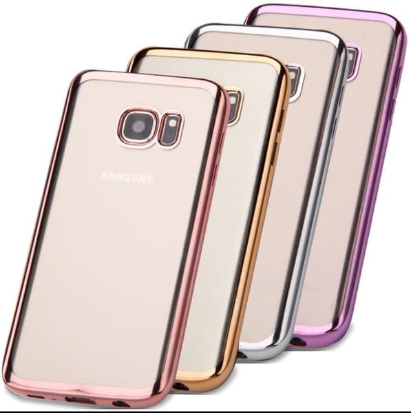 Samsung Galaxy S7 Edge - Stilrent Silikonskal från LEMAN