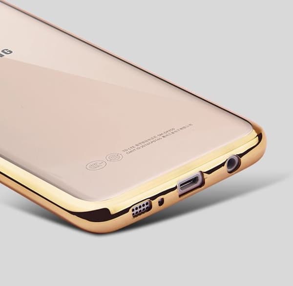 Samsung Galaxy S7 Edge - Stilrent Silikonskal från LEMAN