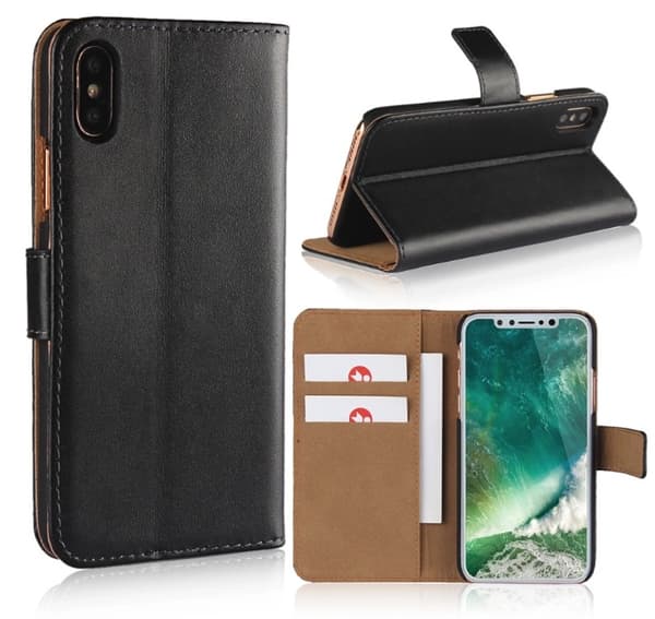 Elegant Fodral (Läder) till iPhone X/XS