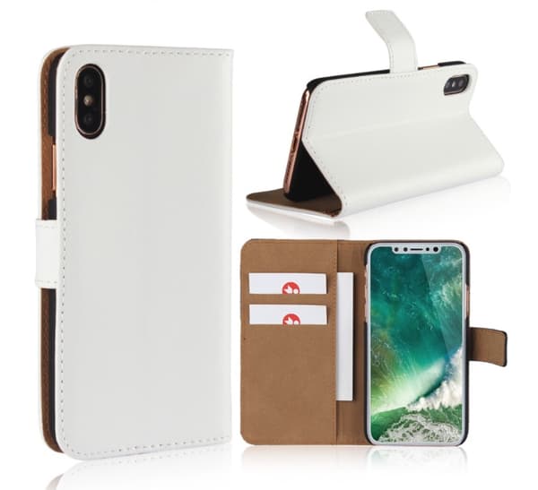 Elegant Fodral (Läder) till iPhone X/XS